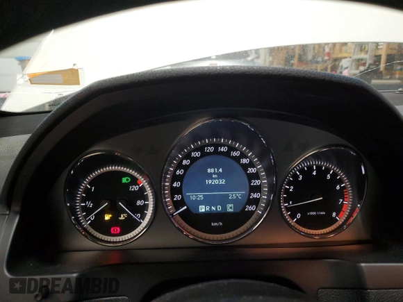 2009 Mercedes-Benz C с VIN WDDGF52X59F349563, выставлен на аукционе Copart как лот 42548535 с пробегом 192 032 миль миль и Списание • Salvage title. История ставок и продаж доступна на DreamBid. Изображение 9.