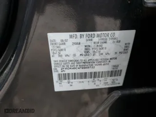 2007 Ford Edge SEL PLUS with VIN 2FMDK49C47BB55722, listed as a Copart auction lot 49033455 with 139,553 mi miles and Salvage Title. Bid and sale history available at carsss.com. Image 13.