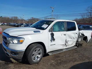 2019 Ram 1500 Big Horn/Lone Star with VIN 1C6RRFFG7KN646220, listed as a IAAI auction lot 41590713 with 115,807 mi miles. Bid and sale history available at carsss.com. Image 17.