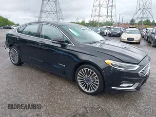 2018 Ford Fusion Titanium with VIN 3FA6P0RU6JR205714, listed as a IAAI auction lot 42252894 with 150,100 mi miles and . Bid and sale history available at DreamBid. Image 1.