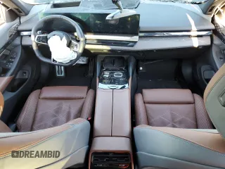 2024 BMW i5 eDrive40 with VIN WBY33FK04RCR49355, listed as a Copart auction lot 87800905 with 0 mi miles and Salvage Title. Bid and sale history available at carsss.com. Image 8.
