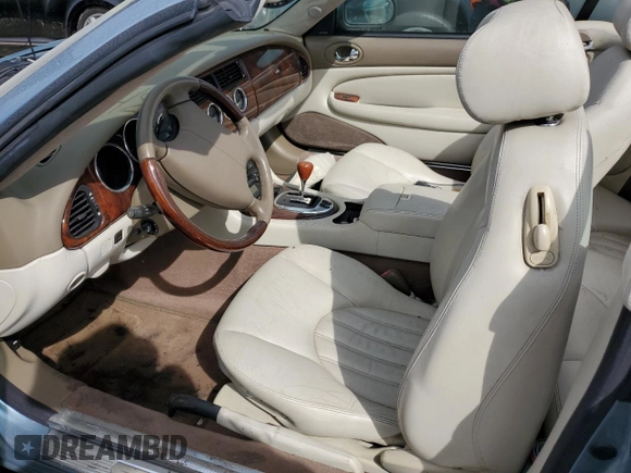 2006 Jaguar XK8 with VIN SAJDA42CX62A45610, listed as a Copart auction lot 75286034 with Not Provided miles and Salvage Title. Bid and sale history available at carsss.com. Image 7.
