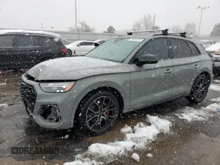 2021 Audi SQ5 Premium Plus with VIN WA1B4AFY2M2035496, listed as a Copart auction lot 79414574 with 58,326 mi miles and Salvage Title. Bid and sale history available at carsss.com. Image 1.