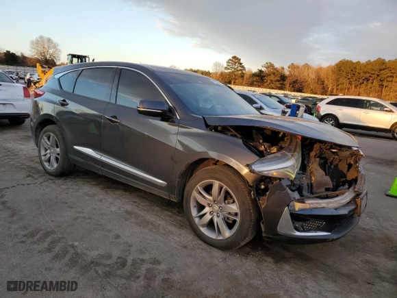 2019 Acura RDX w/Advance Pkg with VIN 5J8TC2H77KL018340, listed as a Copart auction lot 41738665 with 173,163 mi miles and Salvage Title. Bid and sale history available at carsss.com. Image 4.