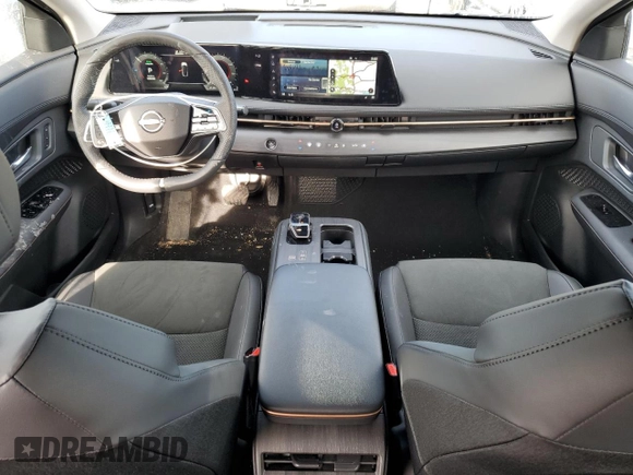 2024 Nissan ARIYA Engage with VIN JN1CF0BB1RM736898, listed as a Copart auction lot 45099005 with 4,126 mi miles and Salvage Title. Bid and sale history available at DreamBid. Image 8.