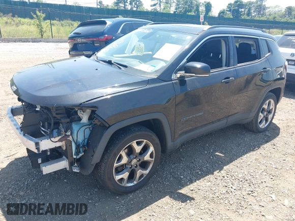 2018 Jeep Compass Limited с VIN 3C4NJDCB6JT199325, выставлен на аукционе IAAI как лот 42572362 с пробегом 47 089 миль миль и . История ставок и продаж доступна на DreamBid. Изображение 2.