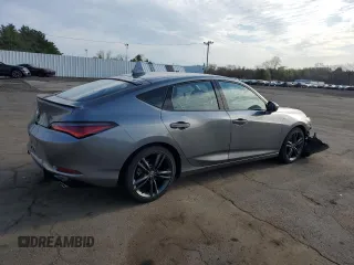 2024 Acura Integra w/A-Spec Package z VIN 19UDE4H37RA027620, wystawiony jako Copart lot #54165895 z przebiegiem 4283 mil mil oraz Szkoda całkowita • Salvage title. Historia ofert i sprzedaży dostępna na DreamBid. Obrazek 3.