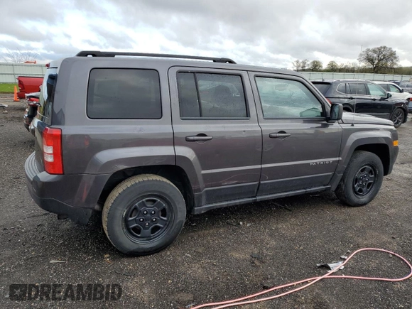 2015 Jeep Patriot Sport with VIN 1C4NJPBB3FD409847, listed as a Copart auction lot 55172265 with 158,626 mi miles and Non Repairable. Bid and sale history available at DreamBid. Image 3.
