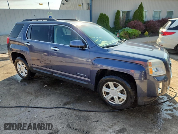 2014 GMC Terrain SLE with VIN 2GKALREKXE6296755, listed as a Copart auction lot 62009115 with 130,217 mi miles and Salvage title. Bid and sale history available at DreamBid. Image 4.