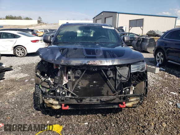 2021 Jeep Grand Cherokee Trailhawk with VIN 1C4RJFLT7MC606333, listed as a Copart auction lot 47632745 with 51,582 mi miles and Salvage Title. Bid and sale history available at carsss.com. Image 5.
