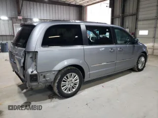 2014 Chrysler Town & Country Limited with VIN 2C4RC1GG8ER113361, listed as a Copart auction lot 47634065 with 154,803 mi miles and Salvage Title. Bid and sale history available at DreamBid. Image 3.