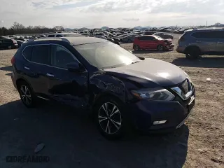 2017 Nissan Rogue SL with VIN JN8AT2MV9HW025196, listed as a Copart auction lot 43912005 with 120,507 mi miles and Salvage Title. Bid and sale history available at carsss.com. Image 12.