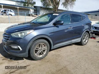 2017 Hyundai Santa Fe 2.4L with VIN 5NMZU3LB5HH012795, listed as a Copart auction lot 58503135 with 85,531 mi miles and Salvage title. Bid and sale history available at DreamBid. Image 1.