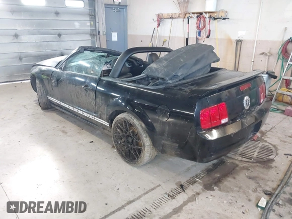 2005 Ford Mustang Deluxe with VIN 1ZVHT84N755243052, listed as a IAAI auction lot 41881137 with 109,366 mi miles and . Bid and sale history available at DreamBid. Image 3.
