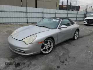 2003 Porsche 911 Carrera with VIN WP0CA29933S651770, listed as a Copart auction lot 44221025 with 153,332 mi miles and Salvage Title. Bid and sale history available at carsss.com. Image 1.