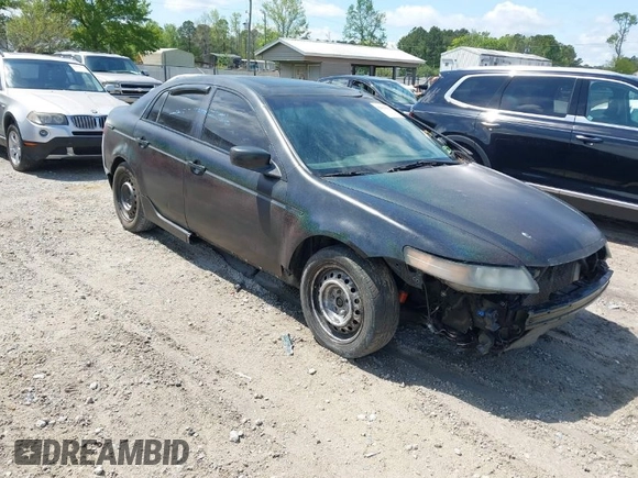 2005 Acura TL with VIN 19UUA66255A054844, listed as a IAAI auction lot 42010051 with 224,235 mi miles. Bid and sale history available at carsss.com. Image 1.