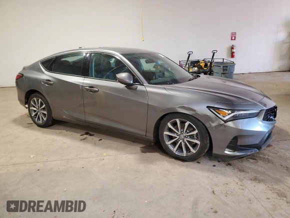 2023 Acura Integra with VIN 19UDE4H21PA026824, listed as a Copart auction lot 49228455 with 19,272 mi miles and Salvage Title. Bid and sale history available at DreamBid. Image 4.