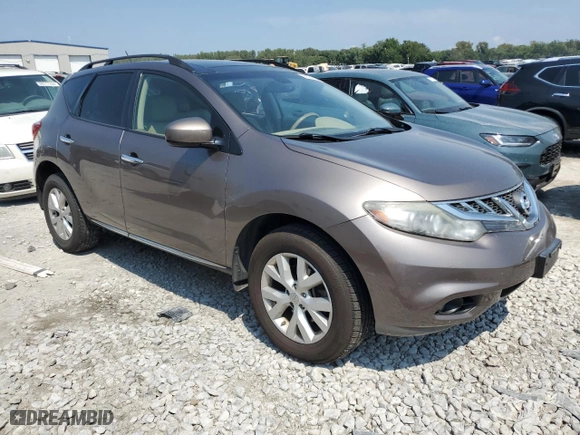 2012 Nissan Murano SL with VIN JN8AZ1MW8CW239445, listed as a Copart auction lot 69388134 with 159,399 mi miles and Salvage Title. Bid and sale history available at carsss.com. Image 4.