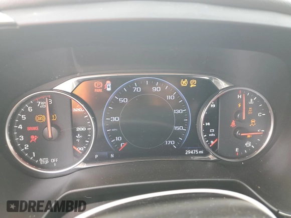 2024 Chevrolet Blazer RS z VIN 3GNKBKRSXRS139522, wystawiony jako Copart lot #56057595 z przebiegiem 29 475 mil mil oraz Szkoda całkowita • Salvage title. Historia ofert i sprzedaży dostępna na DreamBid. Obrazek 9.