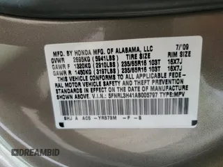 2010 Honda Odyssey EX с VIN 5FNRL3H41AB005797, выставлен на аукционе Copart как лот 56759595 с пробегом 118 444 миль миль и Списание • Salvage title. История ставок и продаж доступна на DreamBid. Изображение 13.