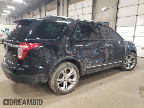 2012 Ford Explorer Limited with VIN 1FMHK8F81CGA15963, listed as a Copart auction lot 51794305 with Not Provided miles and Salvage Title. Bid and sale history available at DreamBid. Image 3.