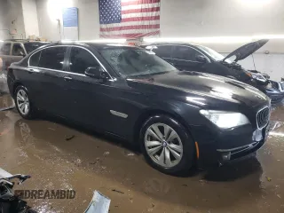 2015 BMW 7 Series 740Li xDrive with VIN WBAYF4C50FGS99499, listed as a Copart auction lot 87686735 with 108,568 mi miles and Salvage Title. Bid and sale history available at carsss.com. Image 4.
