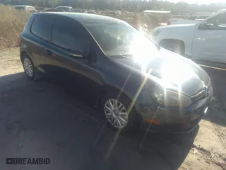 2013 Volkswagen Golf w/Conv & Sunroof with VIN WVWBB7AJ3DW005005, listed as a IAAI auction lot 41215029 with 132,922 mi miles. Bid and sale history available at carsss.com. Image 1.