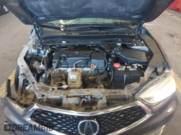 2020 Acura TLX with VIN 19UUB1F37LA006946, listed as a IAAI auction lot 40681393 with 65,754 mi miles. Bid and sale history available at carsss.com. Image 10.