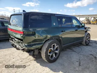 2023 Rivian R1S Adventure with VIN 7PDSGABA4PN027370, listed as a Copart auction lot 47967275 with 14,919 mi miles and Salvage Title. Bid and sale history available at carsss.com. Image 3.