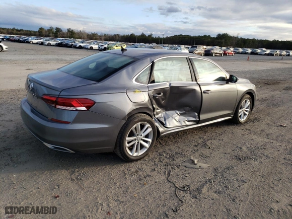 2020 Volkswagen Passat 2.0T SE with VIN 1VWSA7A33LC014563, listed as a Copart auction lot 73009942 with 66,636 mi miles. Bid and sale history available at carsss.com. Image 3.