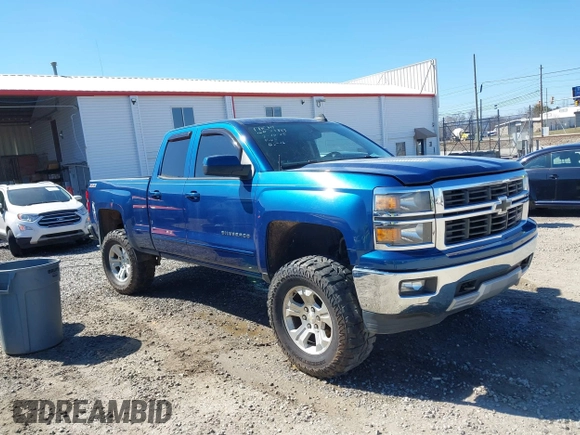 2015 Chevrolet Silverado 1500 LT with VIN 1GCRCREC1FZ308160, listed as a IAAI auction lot 41650625 with 174,936 mi miles. Bid and sale history available at carsss.com. Image 1.