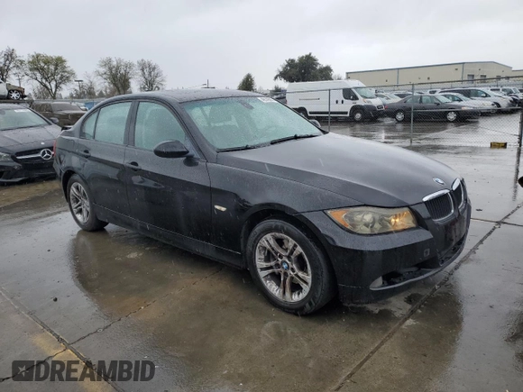 2006 BMW 3 Series 325i with VIN WBAVB13516PT07865, listed as a Copart auction lot 49143005 with 153,106 mi miles and Salvage Title. Bid and sale history available at carsss.com. Image 4.