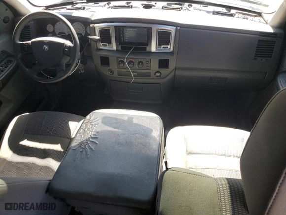 2007 Dodge Ram 1500 SLT with VIN 1D7HA18P57J635815, listed as a Copart auction lot 49692255 with 153,274 mi miles and Salvage Title. Bid and sale history available at carsss.com. Image 8.