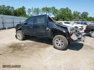 2015 Chevrolet Silverado 1500 LT with VIN 3GCUKRECXFG192387, listed as a Copart auction lot 43978575 with 0 mi miles and Salvage Title. Bid and sale history available at carsss.com. Image 2.
