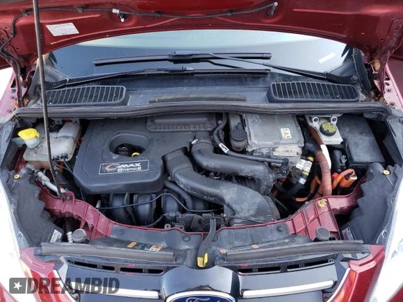 2015 Ford C-Max Energi SEL with VIN 1FADP5CU7FL101932, listed as a Copart auction lot 63299754 with 105,291 mi miles and Non Repairable. Bid and sale history available at carsss.com. Image 11.