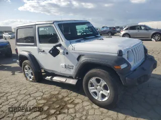 2020 Jeep Wrangler Sport S с VIN 1C4GJXAN1LW276039, выставлен на аукционе Copart как лот 51869825 с пробегом 37 876 миль миль и Списание • Salvage title. История ставок и продаж доступна на DreamBid. Изображение 4.