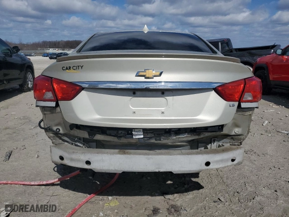 2014 Chevrolet Impala LS with VIN 2G11Y5SL7E9293631, listed as a Copart auction lot 50340665 with 155,931 mi miles and Clean Title. Bid and sale history available at carsss.com. Image 6.
