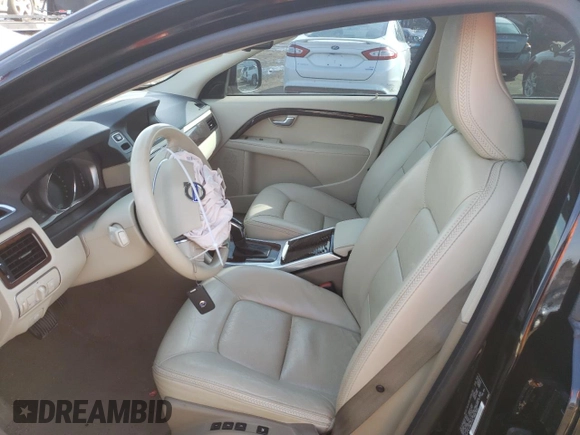 2014 Volvo XC70 T6 with VIN YV4902BZ3E1185741, listed as a Copart auction lot 46597075 with 98,149 mi miles and Salvage Title. Bid and sale history available at DreamBid. Image 7.