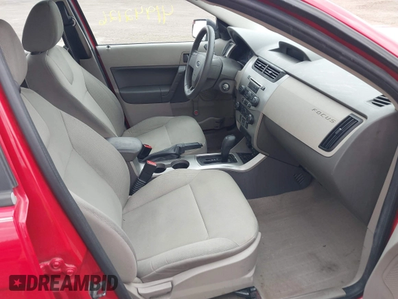 2008 Ford Focus S with VIN 1FAHP34N88W131777, listed as a IAAI auction lot 41942126 with 145,708 mi miles. Bid and sale history available at carsss.com. Image 5.