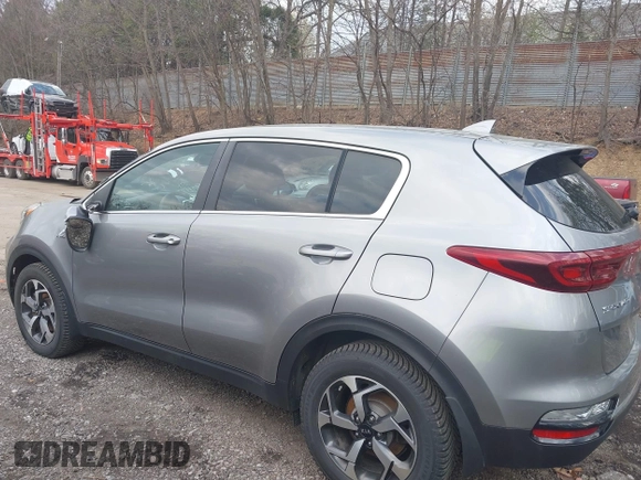 2020 Kia Sportage LX with VIN KNDPMCAC6L7630193, listed as a IAAI auction lot 42073485 with 48,743 mi miles. Bid and sale history available at carsss.com. Image 15.