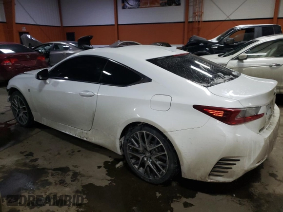 2016 Lexus RC 350 F Sport z VIN JTHSE5BC5G5005835, wystawiony jako Copart lot #72850032 z przebiegiem 79 761 mil mil oraz Szkoda całkowita • Salvage title. Historia ofert i sprzedaży dostępna na DreamBid. Obrazek 2.