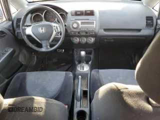 2007 Honda Fit Sport with VIN JHMGD38647S039460, listed as a Copart auction lot 44003934 with 165,688 mi miles and Salvage Title. Bid and sale history available at carsss.com. Image 8.