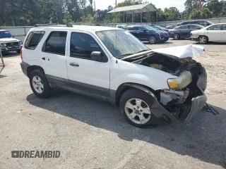 2005 Ford Escape XLT with VIN 1FMYU031X5KB24232, listed as a Copart auction lot 74798104 with 166,828 mi miles and Salvage Title. Bid and sale history available at carsss.com. Image 4.