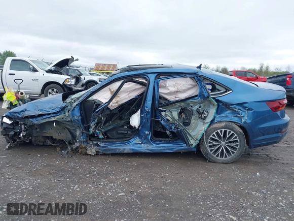 2019 Volkswagen Jetta S with VIN 3VWC57BU5KM227849, listed as a IAAI auction lot 42184572 with 43,234 mi miles and . Bid and sale history available at DreamBid. Image 15.