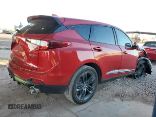 2022 Acura RDX w/A-Spec Package with VIN 5J8TC1H68NL001486, listed as a Copart auction lot 88672595 with 39,543 mi miles and Salvage Title. Bid and sale history available at carsss.com. Image 3.