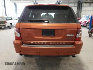 2006 Land Rover Range Rover Sport SC with VIN SALSH23486A927111, listed as a Copart auction lot 47602605 with 37,240 mi miles and Salvage Title. Bid and sale history available at carsss.com. Image 6.
