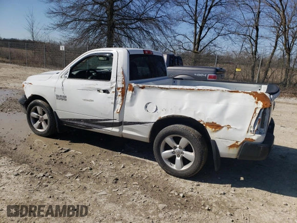 2015 Ram 1500 Express z VIN 3C6JR6AG3FG647500, wystawiony jako Copart lot #45414314 z przebiegiem 173 994 mil mil oraz Szkoda całkowita • Salvage title. Historia ofert i sprzedaży dostępna na DreamBid. Obrazek 2.
