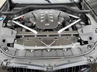 2025 BMW X6 M60i with VIN 5UX43EX02S9W76491, listed as a Copart auction lot 85033264 with 5,173 mi miles and Salvage Title. Bid and sale history available at carsss.com. Image 13.