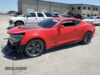 2023 Chevrolet Camaro ZL1 with VIN 1G1FK1R61P0128493, listed as a Copart auction lot 67058044 with 6,194 mi miles and Salvage title. Bid and sale history available at DreamBid. Image 1.