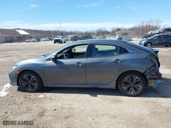 2017 Honda Civic Hatchback EX-L Navi with VIN SHHFK7H79HU222272, listed as a IAAI auction lot 41816893 with 161,622 mi miles. Bid and sale history available at carsss.com. Image 14.